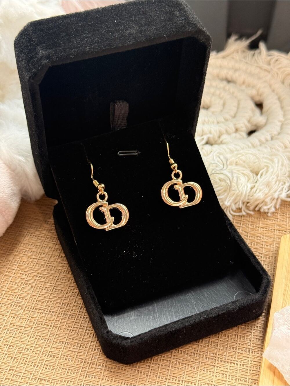 Vintage Dior Gold Upcycled Earrings : BOGO Sale! ✨